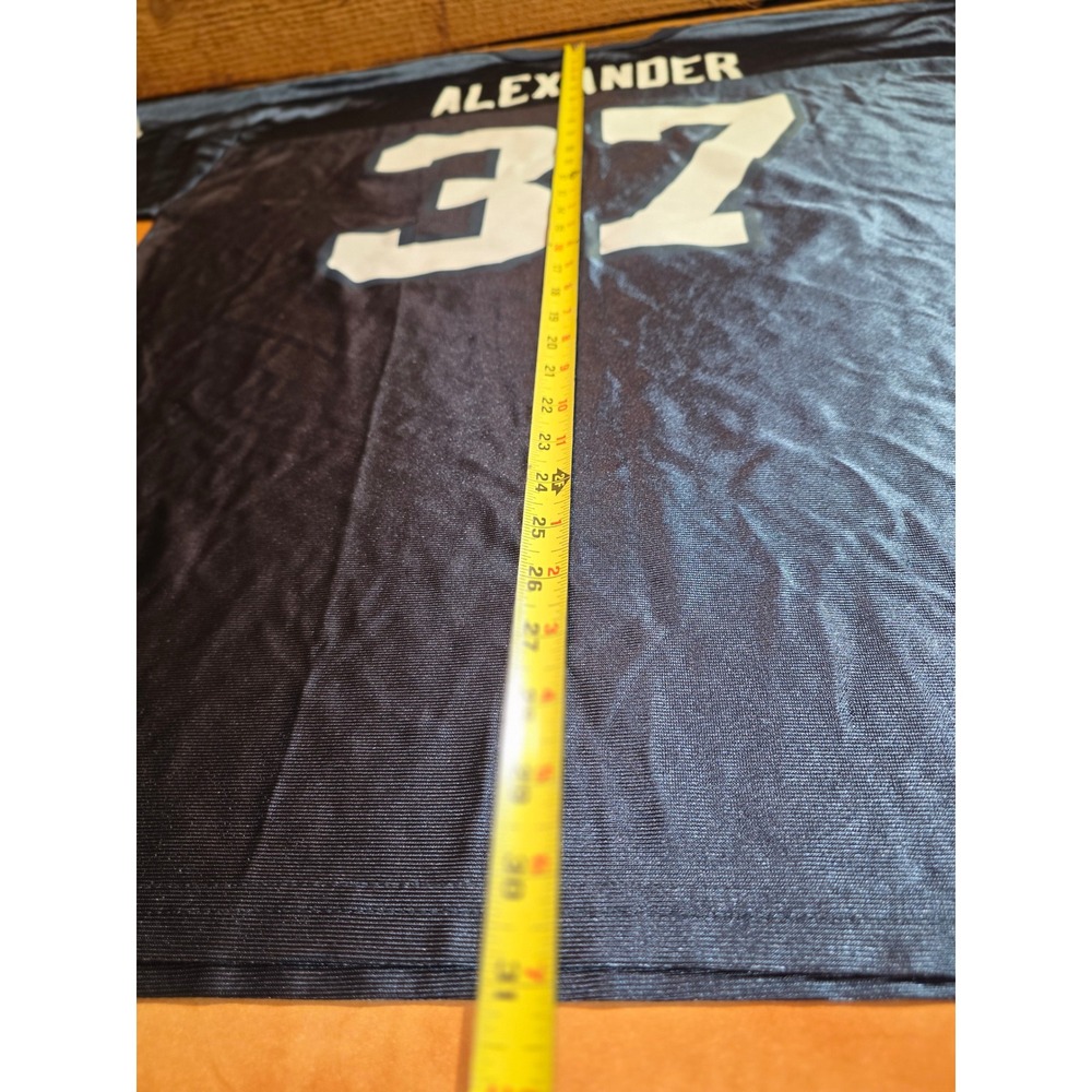 NFL Seattle Seahawks Shaun Alexander 37 Jersey Mens XL Navy Blue Football 7042A - Picture 6 of 6